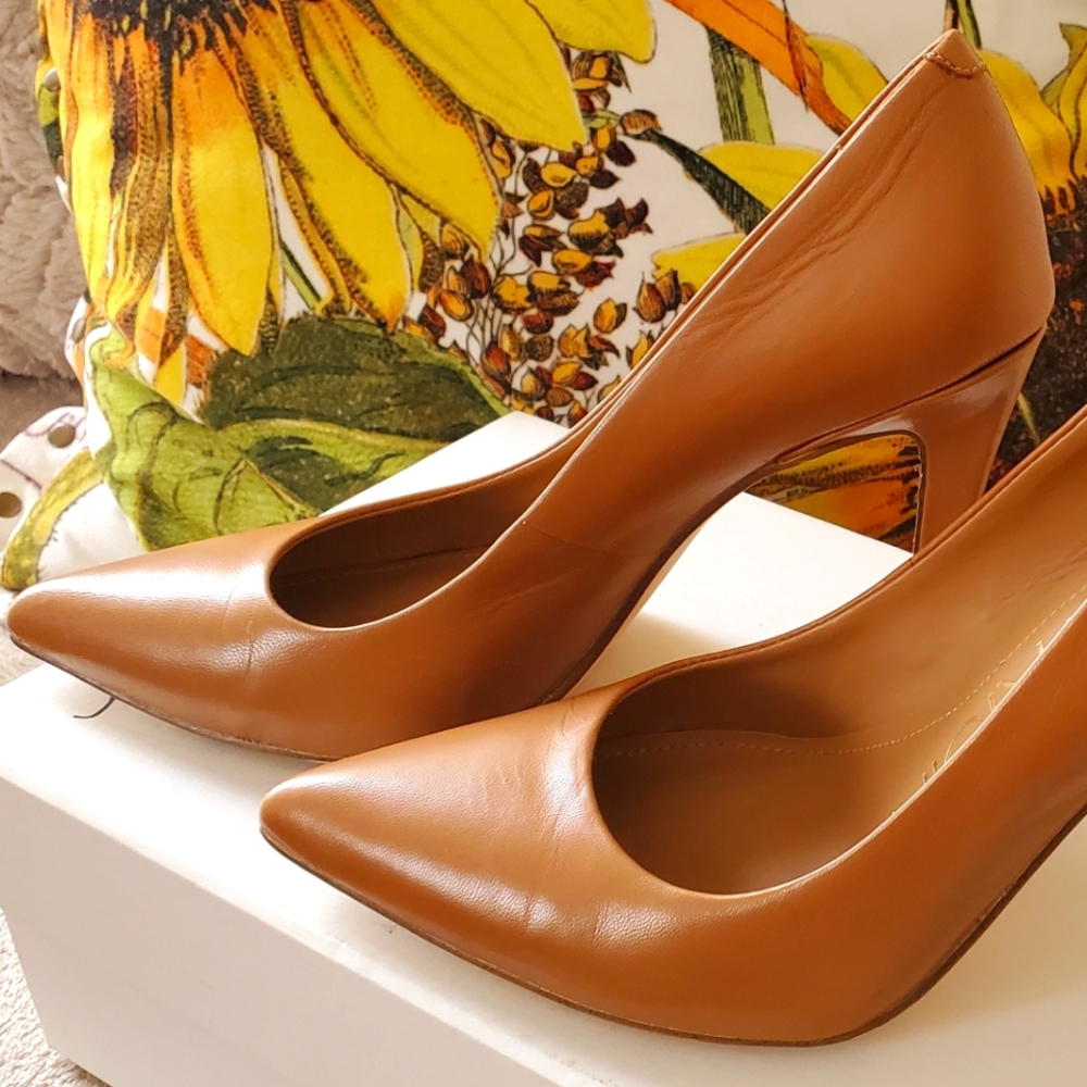 Calvin Klein Nude Heels